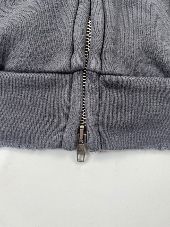 NIGO Balenciaga Men's Women's Spring And Autumn Letter Printed Solid Color Zipper Loose Solid Color Hooded Sweatshirt Jacket Ngvp #nigo9958