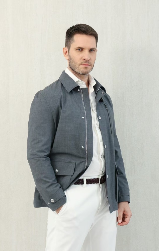 NIGO Brunello Cucinelli Men's Spring And Summer Fashion Shoulder Insert Sleeve Military Jacket Light And Comfortable Temperament Jacket Coat Ngvp #nigo9961