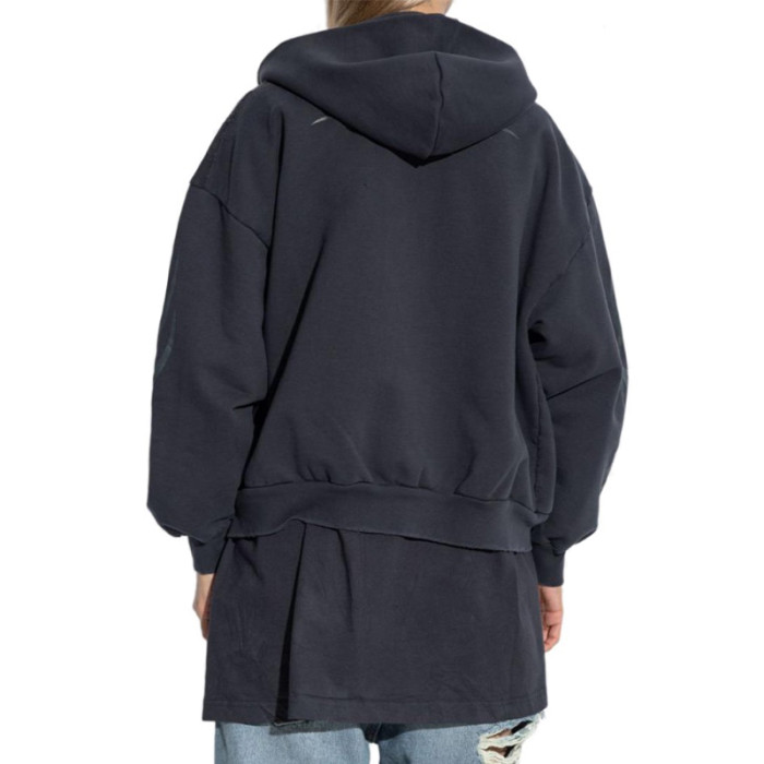 NIGO Balenciaga Men's Women's Spring And Autumn Letter Printed Solid Color Zipper Loose Solid Color Hooded Sweatshirt Jacket Ngvp #nigo9958