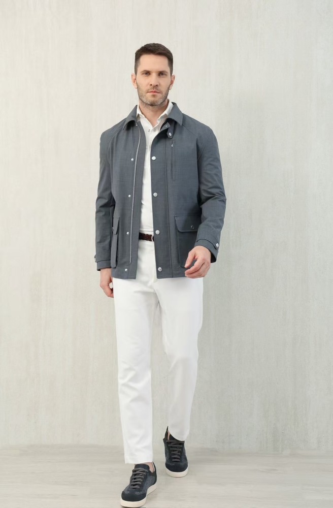 NIGO Brunello Cucinelli Men's Spring And Summer Fashion Shoulder Insert Sleeve Military Jacket Light And Comfortable Temperament Jacket Coat Ngvp #nigo9961