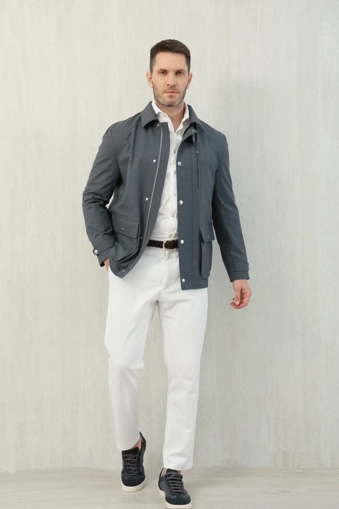 NIGO Brunello Cucinelli Men's Spring And Summer Fashion Shoulder Insert Sleeve Military Jacket Light And Comfortable Temperament Jacket Coat Ngvp #nigo9961