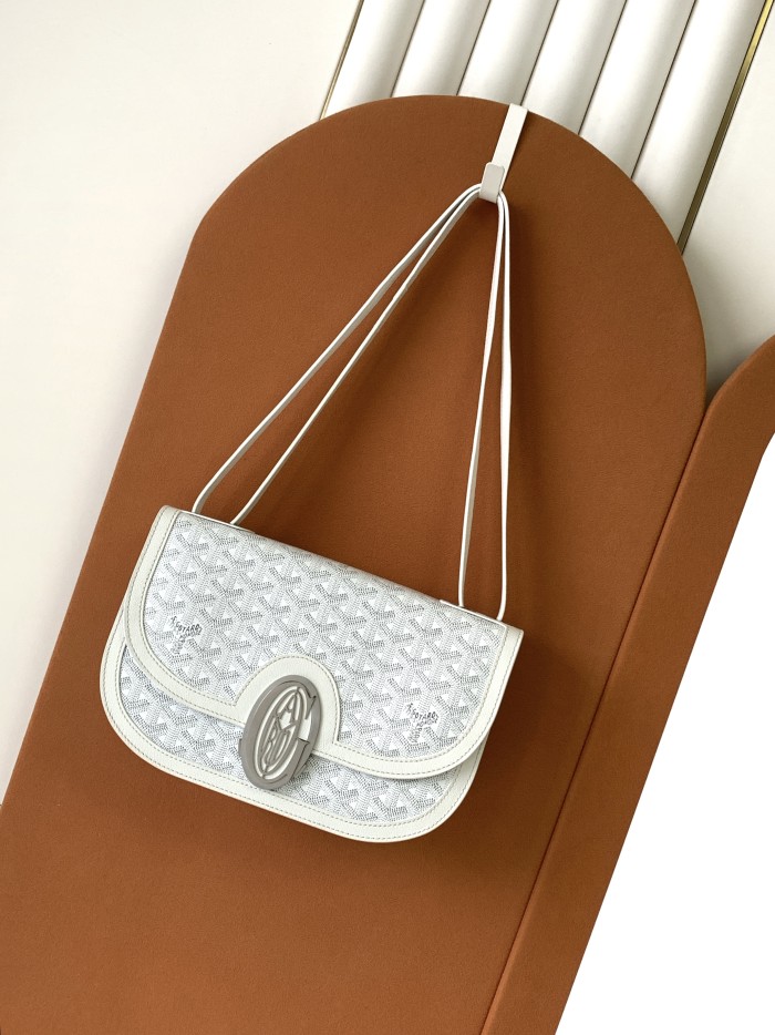 NIGO GOYARD Men's and Women's Old Flower Full Print Adjustable Shoulder Strap Canvas Patchwork Leather Flap Messenger Bag Shoulder Crossbody Bags #nigo75318