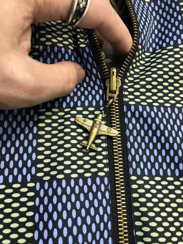 NIGO Louis Vuitton Men's Spring and Autumn Plaid Reversible Windproof Hooded Zipper Long Sleeve Jacket #nigo75341