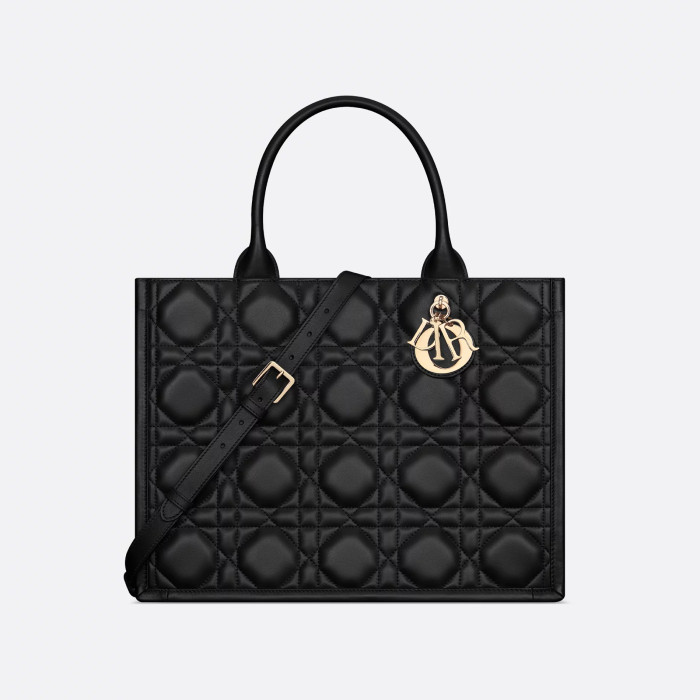 NIGO Dior Book Tote Women's Detachable Adjustable Shoulder Strap Rattan Checkered Cowhide Leather Solid Color Shopping Bag Single Shoulder Slanting Tote Bags #nigo75338