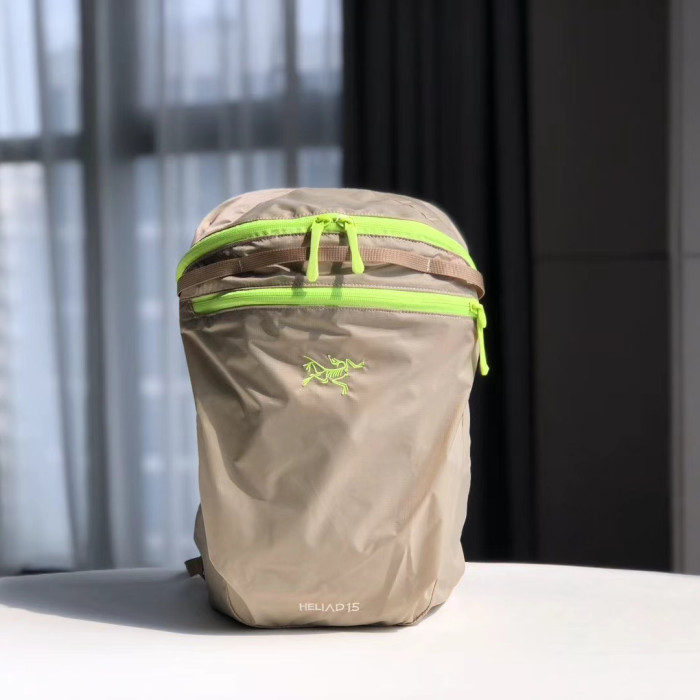 NIGO Arcteryx Men's And Women's Solid Color Embroidered Logo Outdoor Multifunctional Boarding Hiking Nylon Shoulder Bag Bags #nigo75342