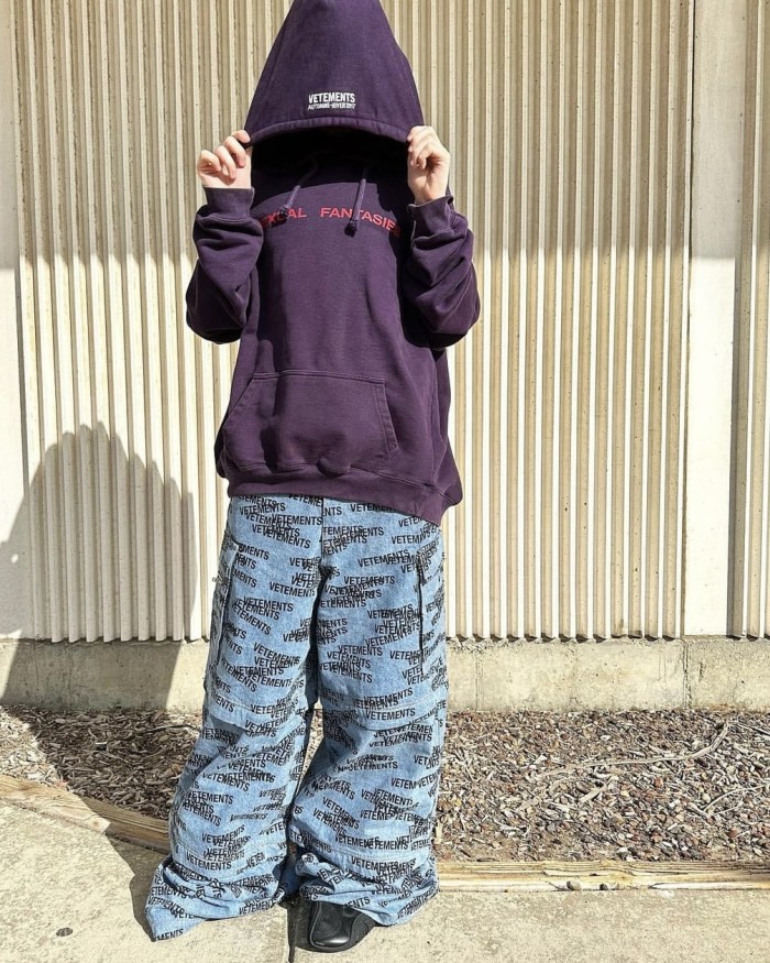 NIGO Vetements Men's Spring And Autumn Purple High Street Trend Hoodie Loose Pullover Hoodie Fashion Embroidery Letter Sweatshirt Long Sleeve Casual Top Jacket Ngvp #nigo9978