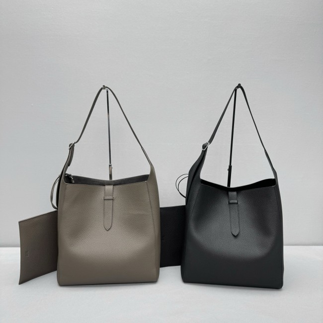 NIGO THE ROW Women‘s Fashion Solid Color Tote Leather Bucket Bag Bags Casual Handbag #nigo75348