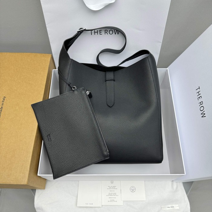 NIGO THE ROW Women‘s Fashion Solid Color Tote Leather Bucket Bag Bags Casual Handbag #nigo75348