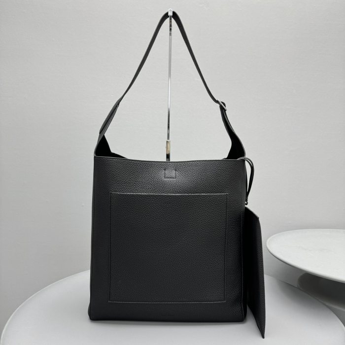 NIGO THE ROW Women‘s Fashion Solid Color Tote Leather Bucket Bag Bags Casual Handbag #nigo75348
