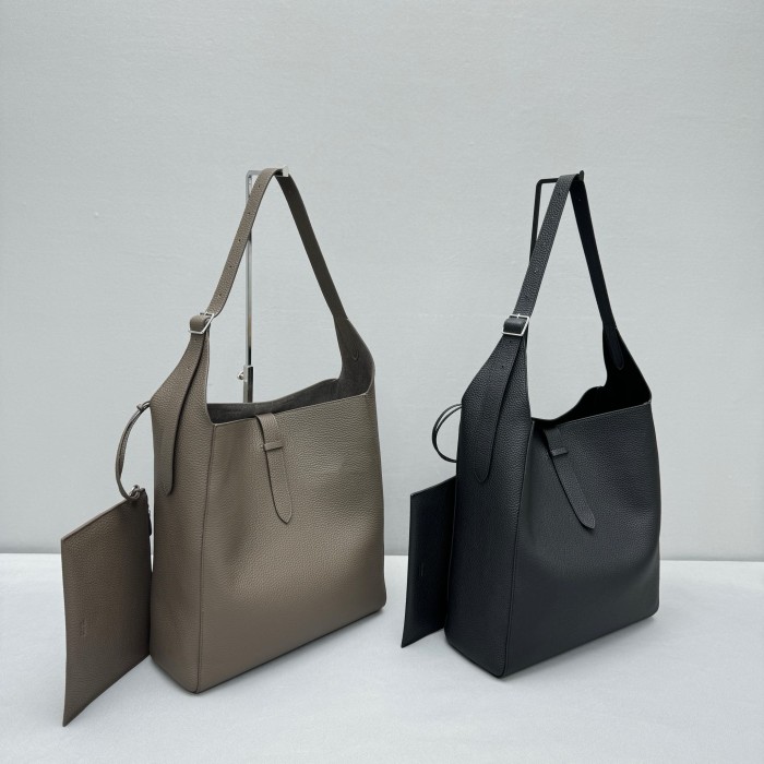 NIGO THE ROW Women‘s Fashion Solid Color Tote Leather Bucket Bag Bags Casual Handbag #nigo75348