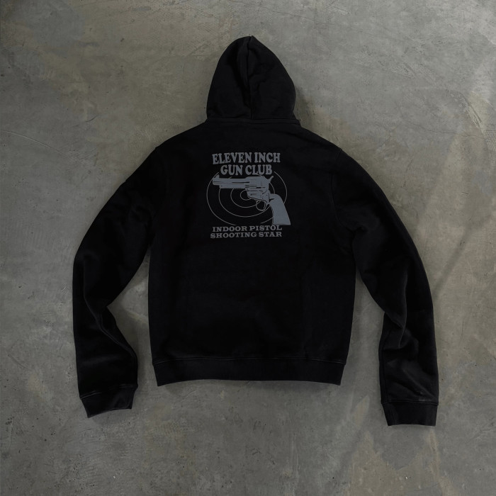 NIGO Vetements Men's Dark Style Pistol Print High Street Trend  Loose Pullover Hoodie Spring And Autumn Fashion Embroidered Letter Sweatshirt Ngvp #nigo9982