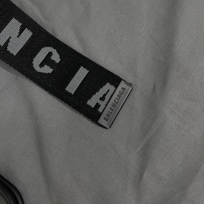 NIGO Balenciaga Men's Monogrammed Black Canvas Fabric Belt #nigo75363