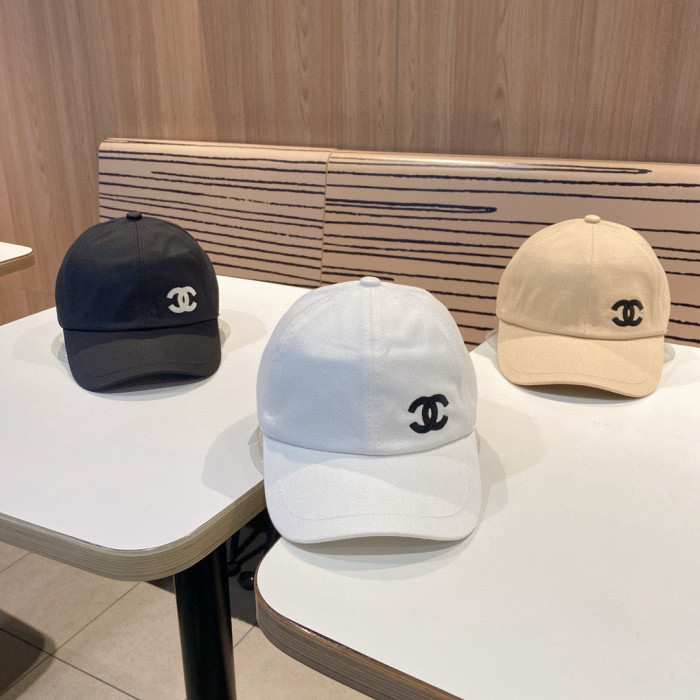 NIGO Chanel Men's and Women's Solid Color Embroidered Logo Cotton Duck Hat Cap #nigo75368