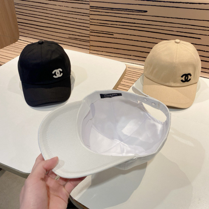 NIGO Chanel Men's and Women's Solid Color Embroidered Logo Cotton Duck Hat Cap #nigo75368