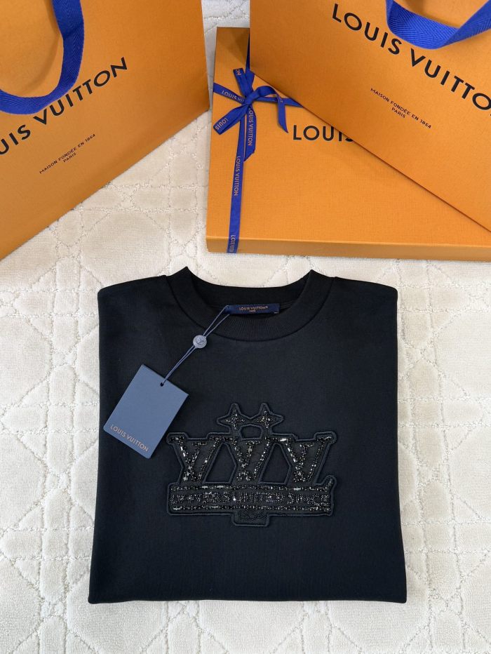 NIGO Louis Vuitton Men's Spring and Autumn Fixed Embroidery Printed Round Neck Cotton Long Sleeve Sweatshirt #nigo75428