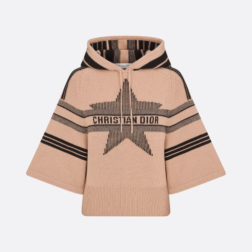 NIGO DIOR Women's Spring and Autumn Solid Color Blended Knitted Fabric Seven Sleeve Cashmere Pullover Sweater #nigo75429