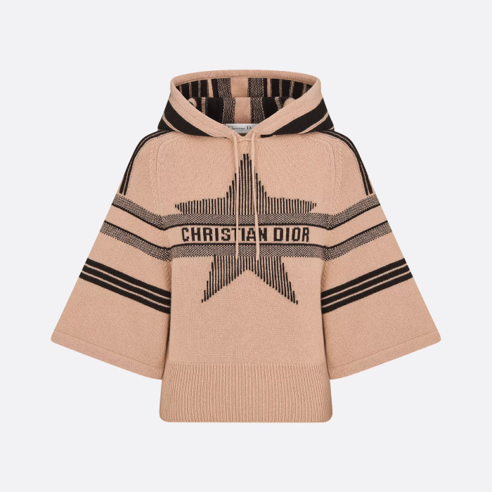 NIGO DIOR Women's Spring and Autumn Solid Color Blended Knitted Fabric Seven Sleeve Cashmere Pullover Sweater #nigo75429