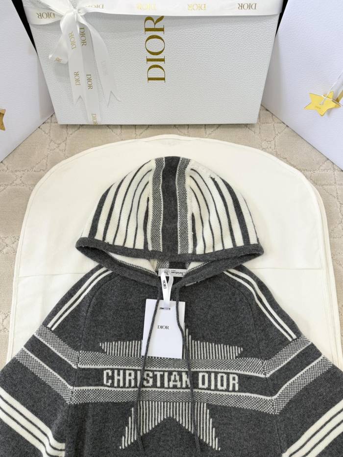 NIGO DIOR Women's Spring and Autumn Solid Color Blended Knitted Fabric Seven Sleeve Cashmere Pullover Sweater #nigo75429