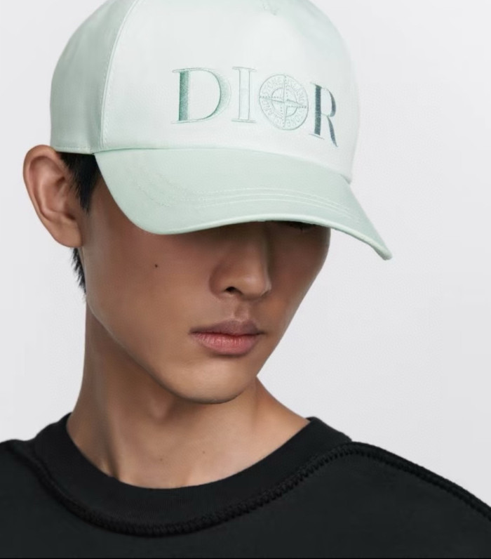 NIGO Dior Men's Solid Color Embroidered Monogrammed Duck Cap Hat #nigo75445