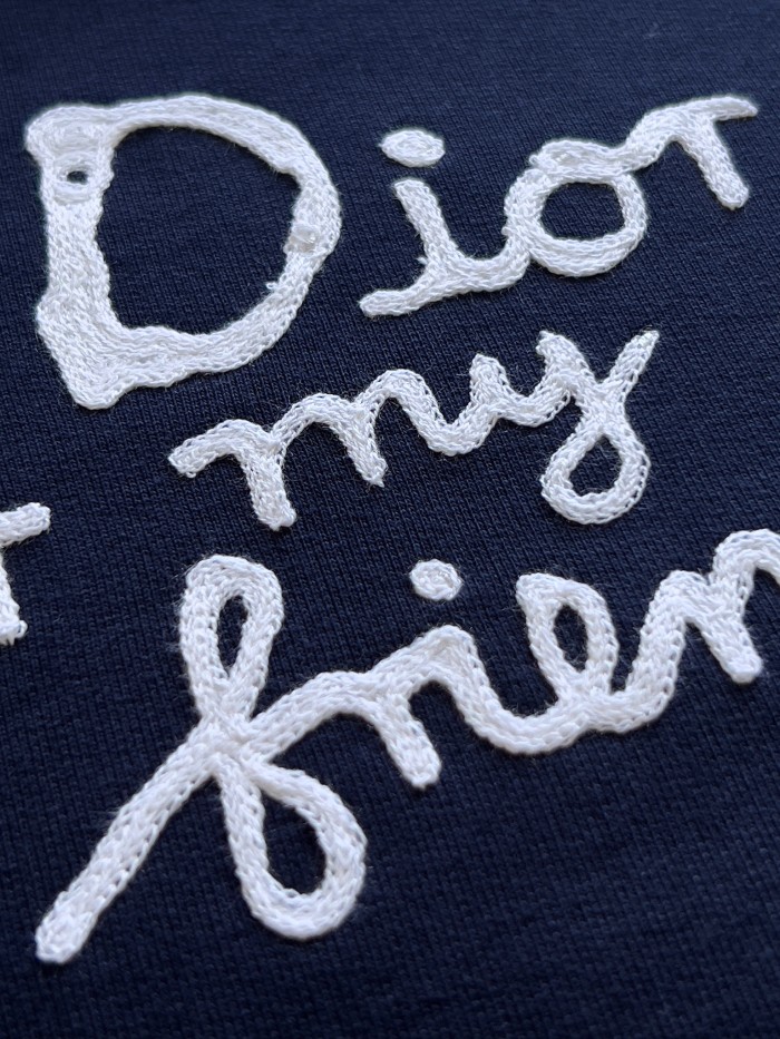 NIGO Dior Men's Spring and Autumn Solid Color Logo Letter Printed Hooded Loose Long Sleeve Sweatshirt #nigo75443
