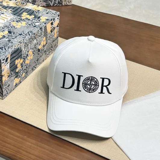 NIGO Dior Men's Solid Color Embroidered Monogrammed Duck Cap Hat #nigo75445