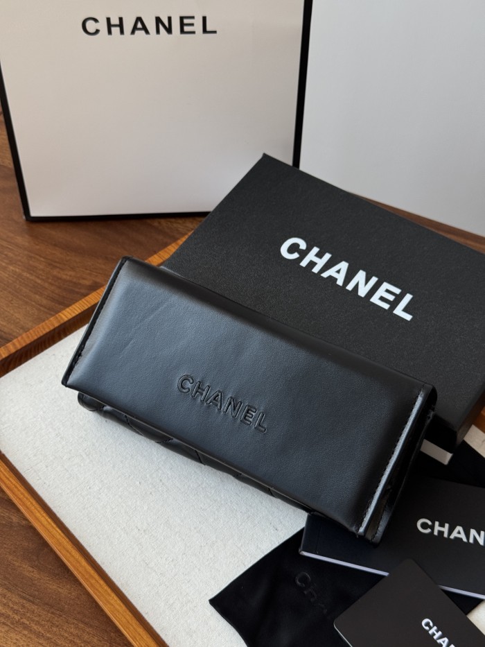 NIGO Chanel Men's And Women's Solid Color Simple Fashion Oval Sunglasses Glasses #nigo75468