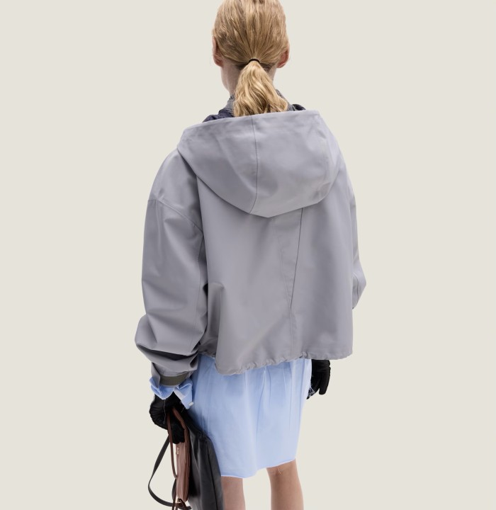 NIGO MiuMiu Women's Spring and Autumn Logo Letter Printed Solid Color Hooded Long Sleeve Zipper Jacket #nigo75469