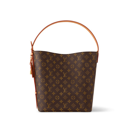 NIGO Louis Vuitton All In GM Women's Brown Letter Printed Removable Zipper Inside Pocket Coated Canvas Shoulder Tote Bag Bags #nigo75488