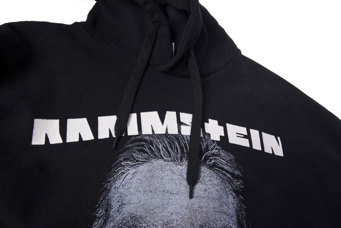 NIGO Vetements Men's Women's Spring And Autumn Punk Style Printed Loose Solid Color Hooded Sweatshirt Ngvp #nigo303358