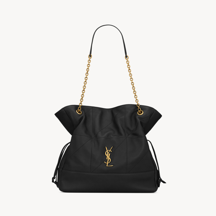 NIGO SAINT LAURENT JAMIE Women's Solid Color Suede Leather Chain Shoulder Strap Shopping Bag Shoulder Bags #nigo75511