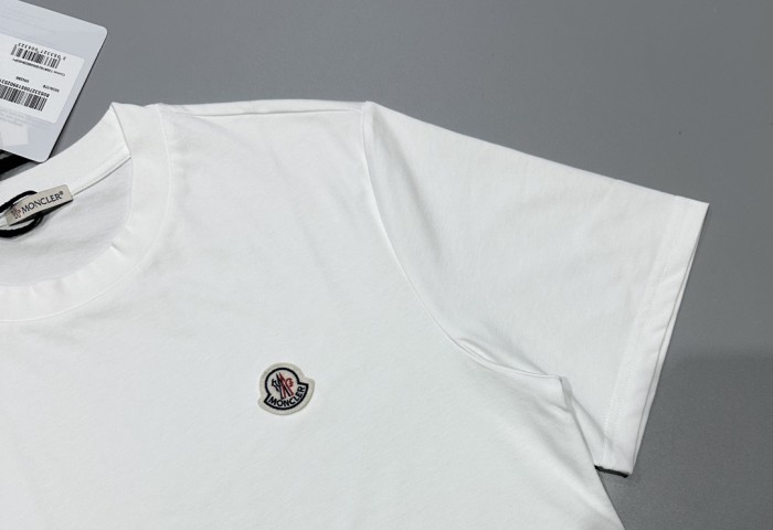 NIGO Moncler Men's Logo Summer Round Neck Solid Color Loose Straight Short Sleeve T-Shirt #nigo75513