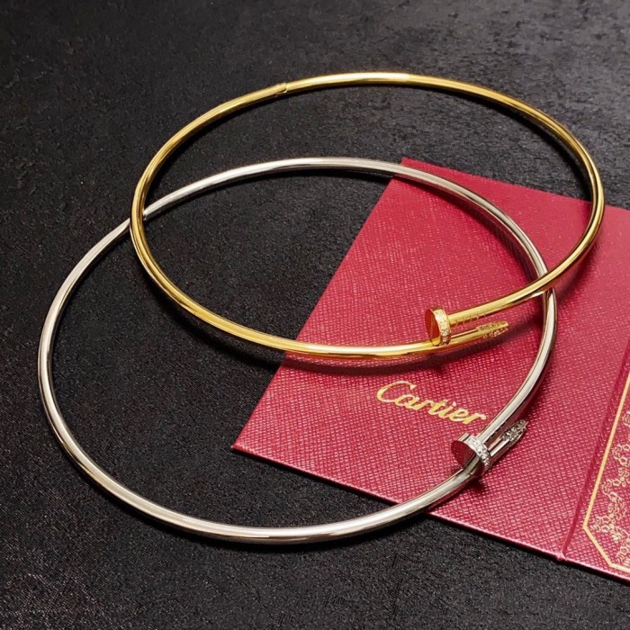 NIGO Cartier Juste Un Clou Classic Style Diamonds Collar Necklace Fashion Luxury Diamonds Jewelry Accessories #nigo75512