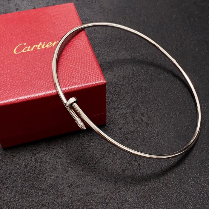 NIGO Cartier Juste Un Clou Classic Style Diamonds Collar Necklace Fashion Luxury Diamonds Jewelry Accessories #nigo75512