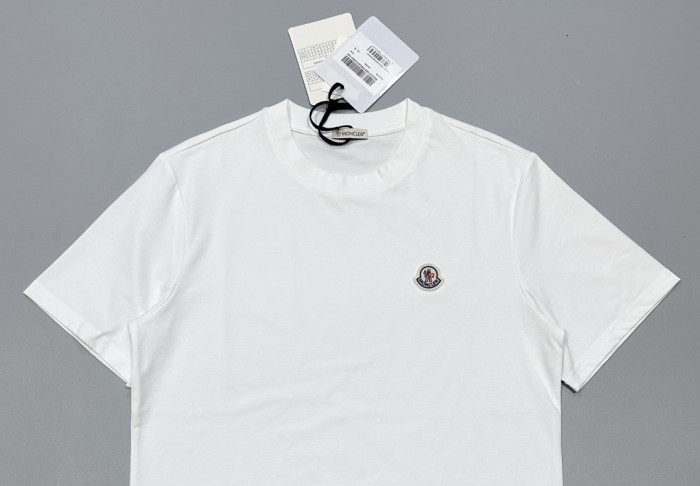 NIGO Moncler Men's Logo Summer Round Neck Solid Color Loose Straight Short Sleeve T-Shirt #nigo75513