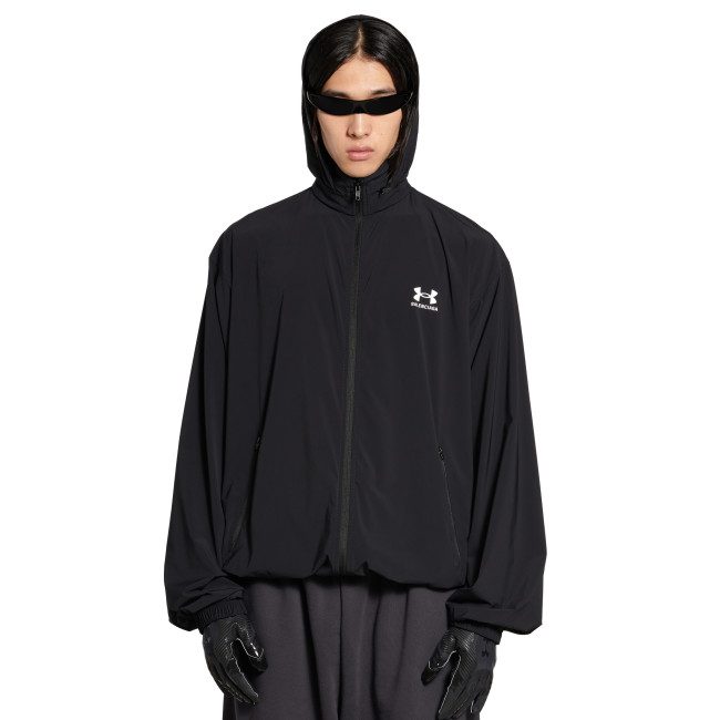 NIGO Balenciaga Men's And Women's Spring and Autumn Solid Color Letter Printed Hooded Regular Fit Long Sleeve Jacket #nigo75519