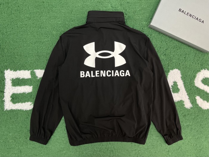 NIGO Balenciaga Men's And Women's Spring and Autumn Solid Color Letter Printed Hooded Regular Fit Long Sleeve Jacket #nigo75519