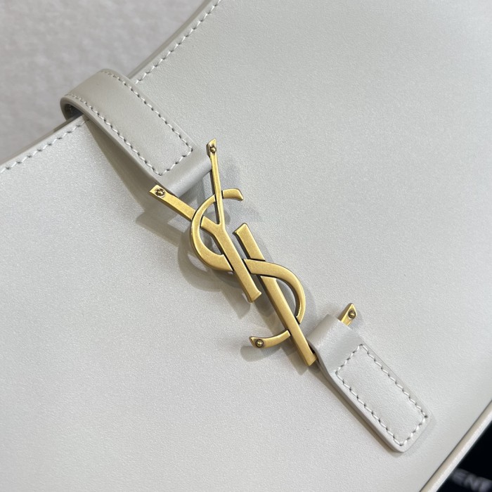 NIGO SAINT LAURENT LE 5 À 7 Women's Adjustable Shoulder Strap Solid Color Smooth Leather Shoulder Handbag Bag Bags #nigo75551