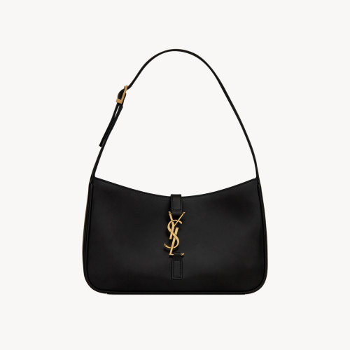 NIGO SAINT LAURENT LE 5 À 7 Women's Adjustable Shoulder Strap Solid Color Smooth Leather Shoulder Handbag Bag Bags #nigo75551