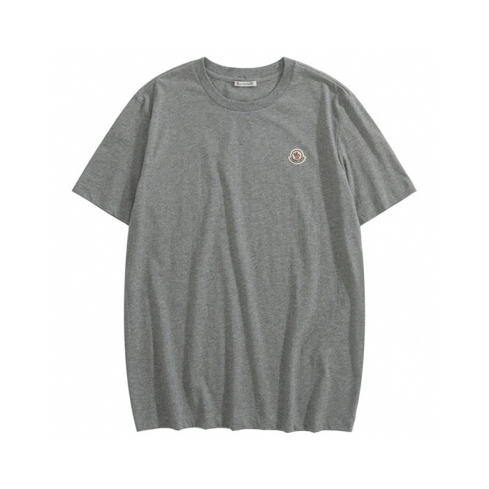 NIGO Moncler Men's Logo Summer Round Neck Solid Color Loose Straight Short Sleeve T-Shirt #nigo75513