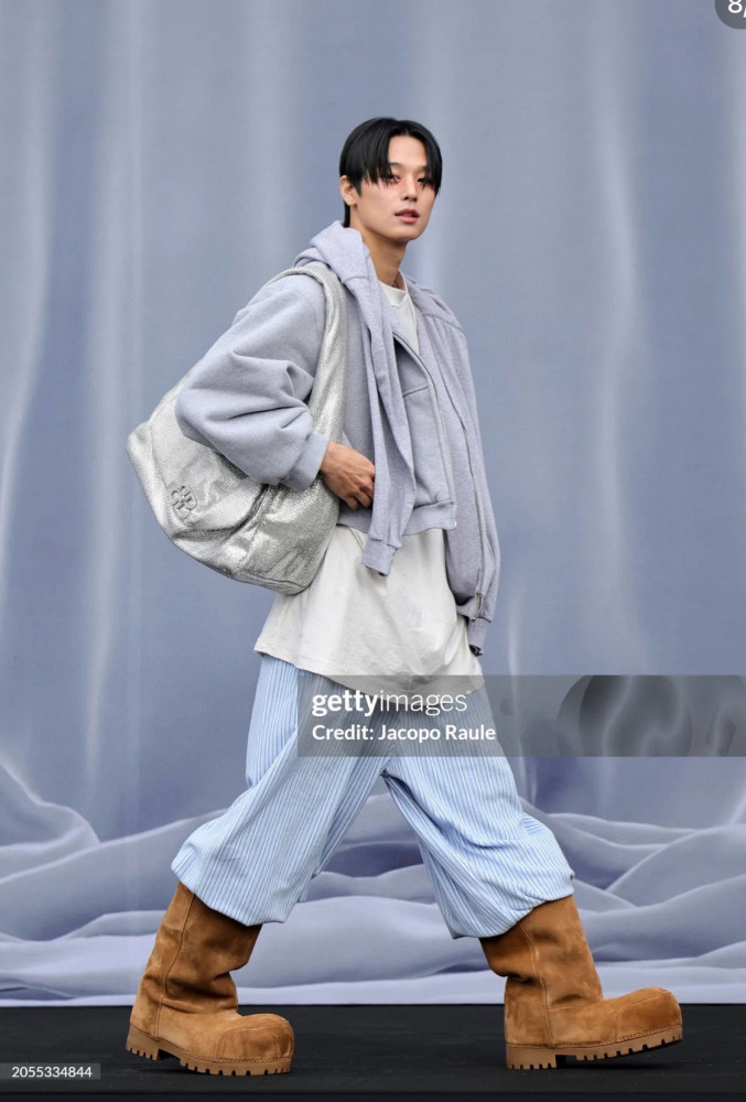 NIGO Balenciaga Men's Women's Striped Solid Color Elastic Waist Drawstring Loose Straight Spring & Autumn Casual Pants Ngvp #nigo1167