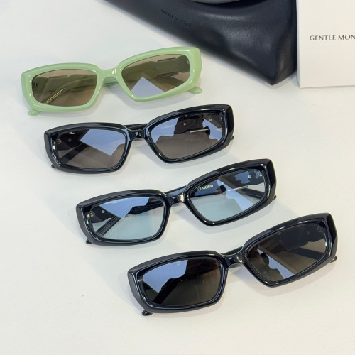 NIGO Gentle Monster Men Women Jewelry Collection Demond 01 Solid Color Glasses Fashion Irregular Sunglasses Accessories Ngvp #nigo1169
