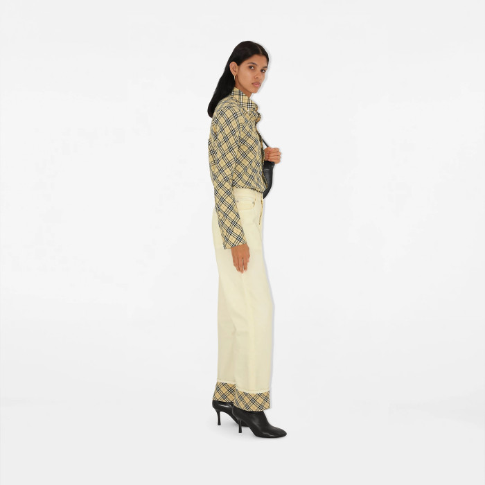 NIGO Burberry Women's Checkered Cotton Single-Breasted Spring And Fall Casual Long-Sleeved Shirt #nigo71973