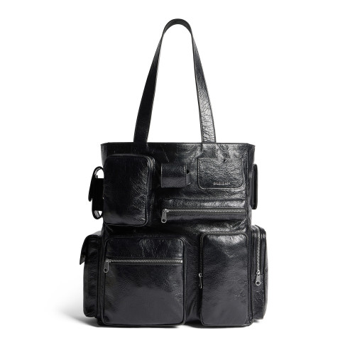 NIGO Balenciaga Men's Superbusy Tote Bag Sheepskin Oversized Solid Color Casual Handbag Bags 785296210C81000 #nigo71975
