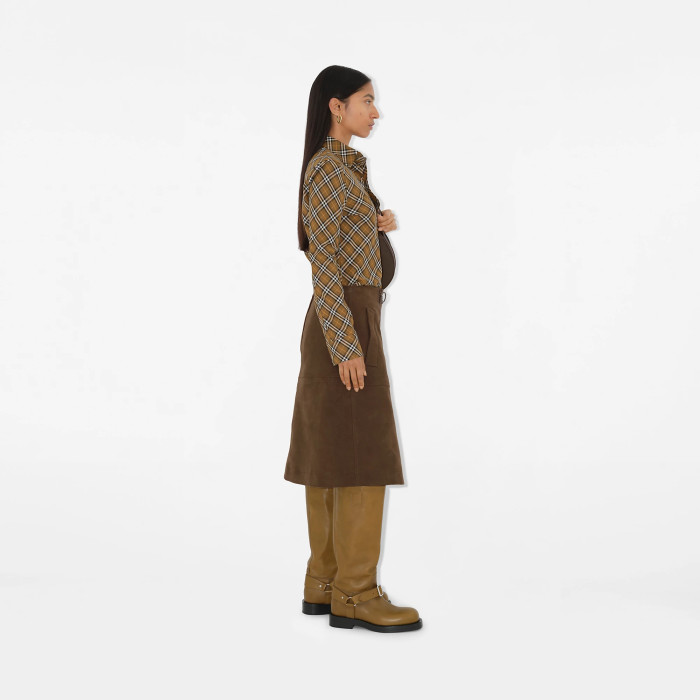 NIGO Burberry Women's Checkered Cotton Single-Breasted Spring And Fall Casual Long-Sleeved Shirt #nigo71973