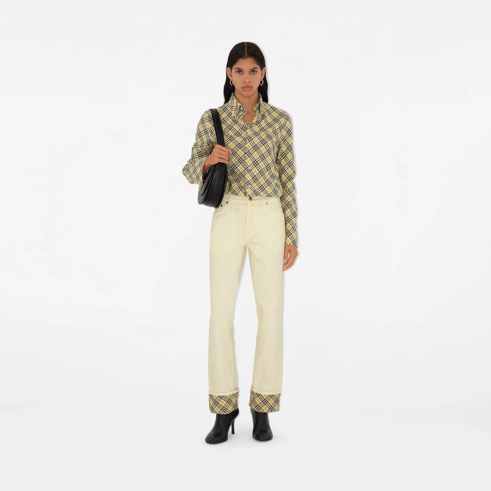 NIGO Burberry Women's Checkered Cotton Single-Breasted Spring And Fall Casual Long-Sleeved Shirt #nigo71973