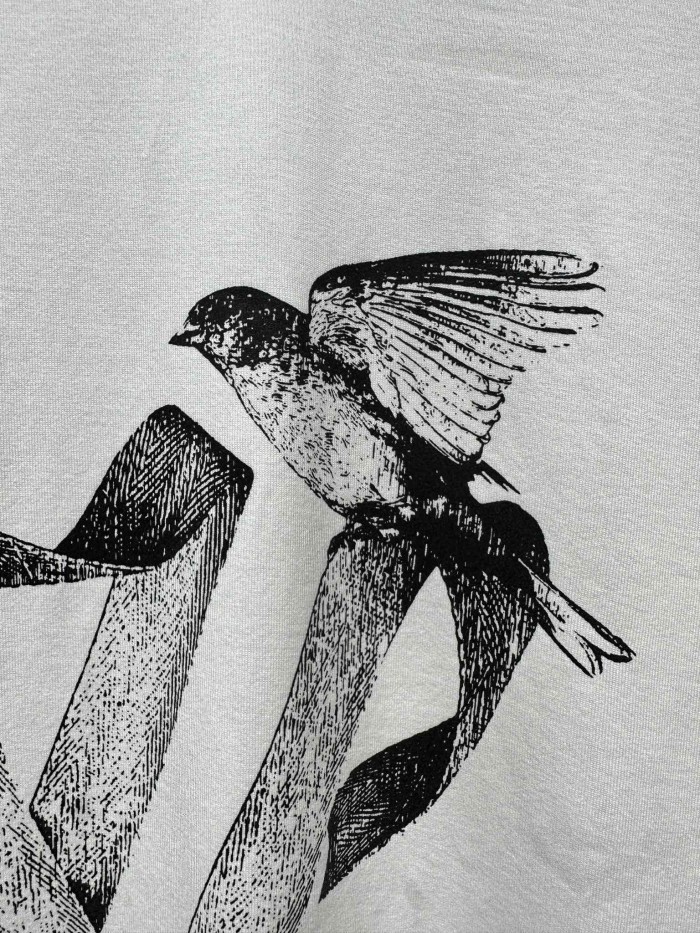 Louis Vuitton Loose Cotton Printed Short Sleeved T-Shirt #nigo21716