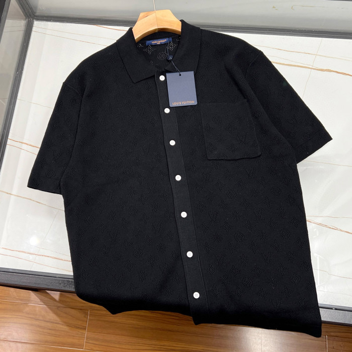 NIGO Louis Vuitton Men's Summer Orange Skeleton Letter Printed Single Breasted Short Sleeve Shirt #nigo75627