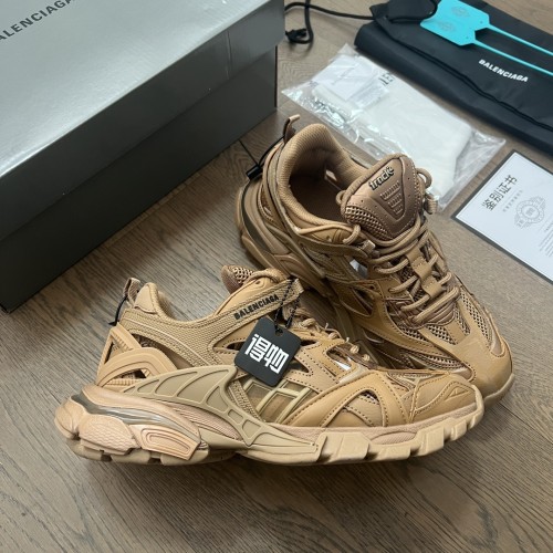 NIGO Balenciaga Men's Four Seasons Track 4.0 Retro Low Top Casual Shoes Round Toe Lace Up Dads #nigo75628