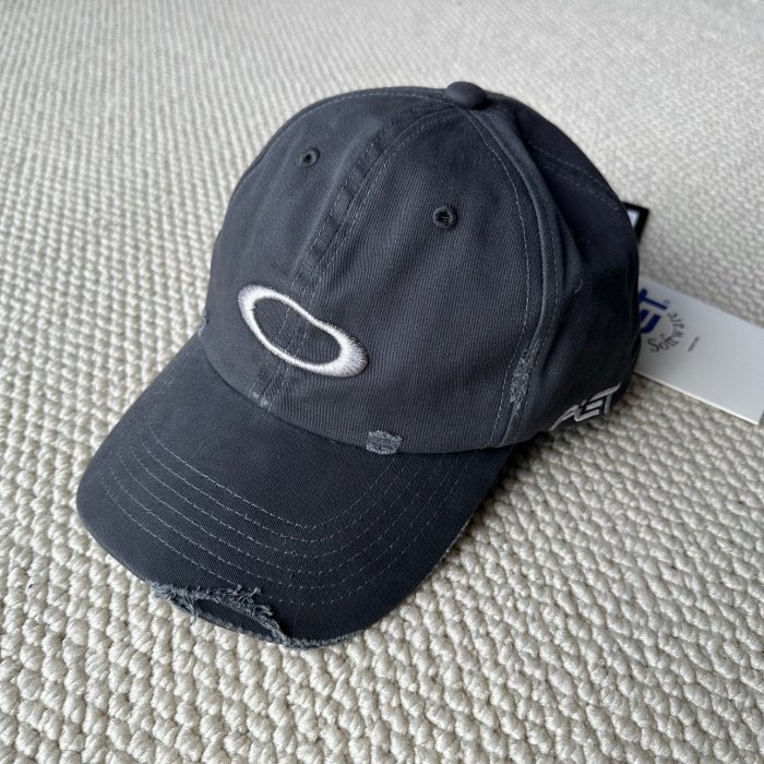 NIGO Oakley Men's Embroidered Logo Print Solid Color Cotton Duck Cap Hat #nigo75661