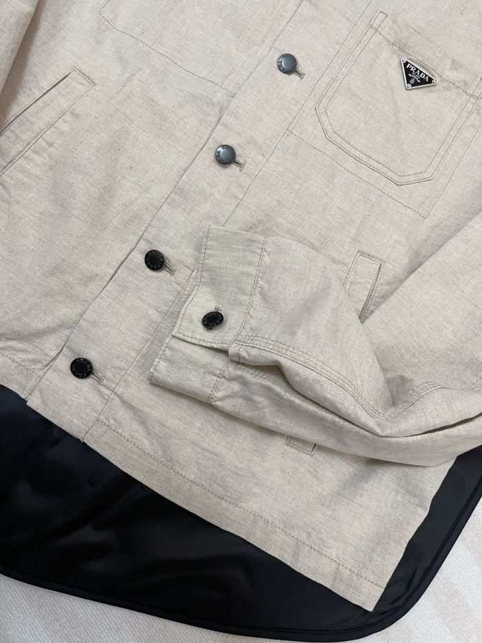 NIGO Prada Men's Fall And Winter Solid Color Lapel Single Breasted Linen Long Sleeved Jacket Casual Trousers Pants Set Suit #nigo75646